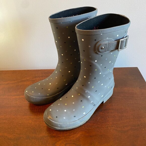 Chooka Everyday Rain Boot - Polka Dots - Picture 2 of 5